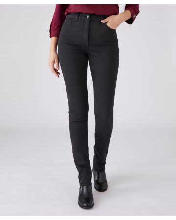 Jean slim taille haute Perfect Fit by Damart