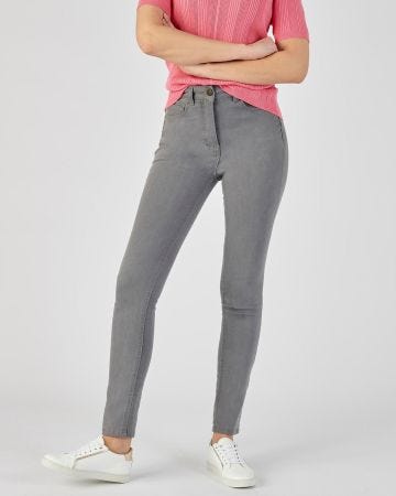 Jean slim taille haute Perfect Fit by Damart