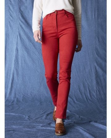 Jean slim taille haute Perfect Fit by Damart