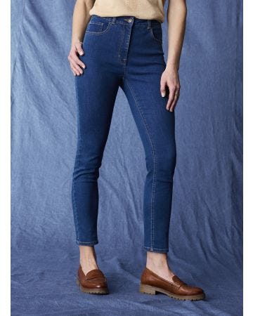 Jean slim 7/8ème 5 poches Perfect Fit by Damart