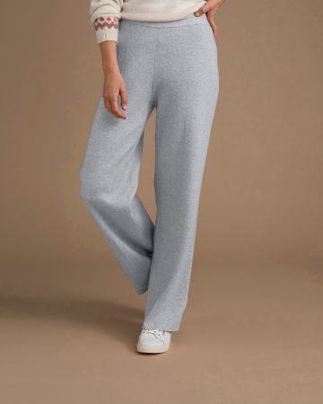 Pantalon chaud en maille
