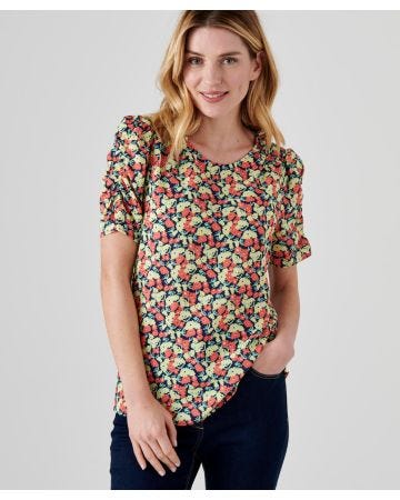 Blouse manches bouffantes