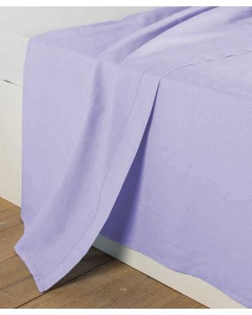 Drap plat polyester coton