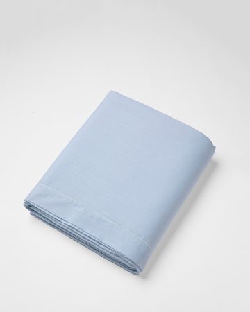 Drap plat pur coton.