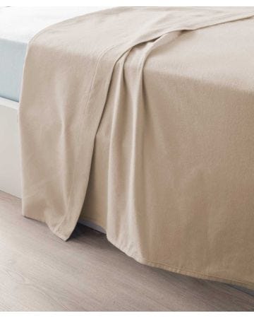 Drap de dessus flanelle unie