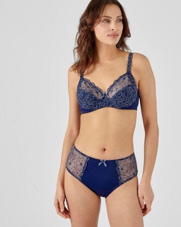 Soutien-gorge armatures brodé BELLA de Damart