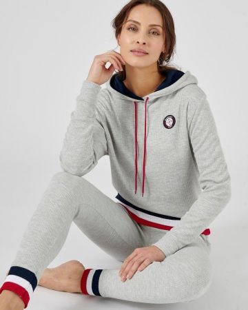 Sweat à capuche femme Thermolactyl Vintage