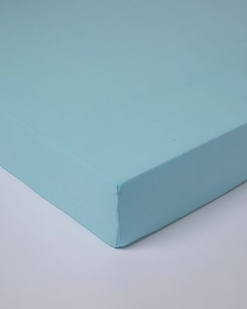 Drap-housse percale de coton peigné