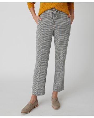 Pantalon 7/8ème maille jacquard