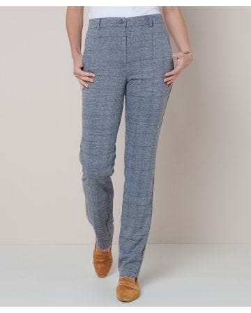Pantalon maille Prince de Galles