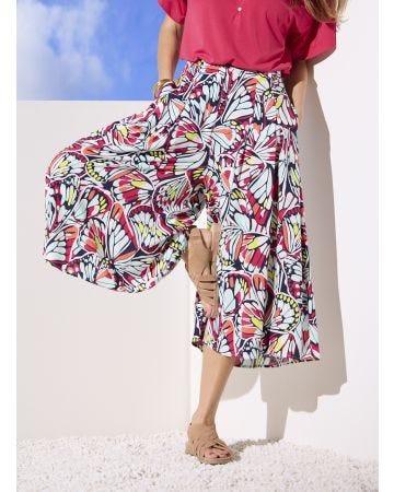 Jupe-culotte Climatyl fibres pure viscose Lenzing(TM) EcoVero(TM)