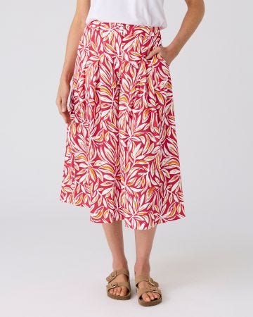 Jupe-culotte pure viscose Lenzing(TM) EcoVero(TM) Climatyl