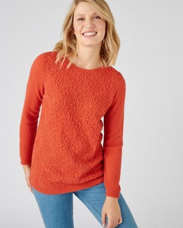 Pull col rond chaud