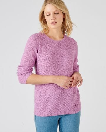 Pull col rond chaud