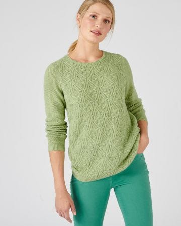 Pull col rond chaud