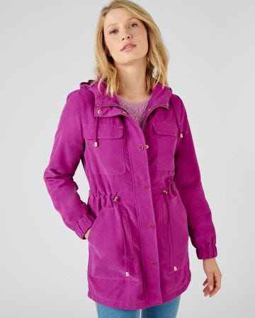 Veste taille resserrable