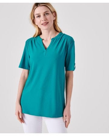 Blouse crêpe issue d'une démarche éco-responsable