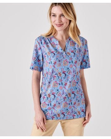 Blouse crêpe