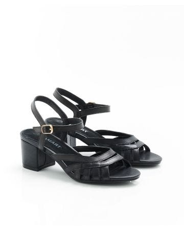 Sandales à talon, effet multi brides