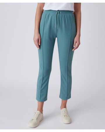 Pantalon 7/8ème maille gaufrée
