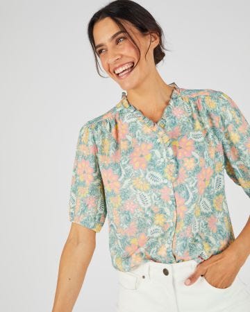 Chemisier jacquard reliéfé Climatyl
