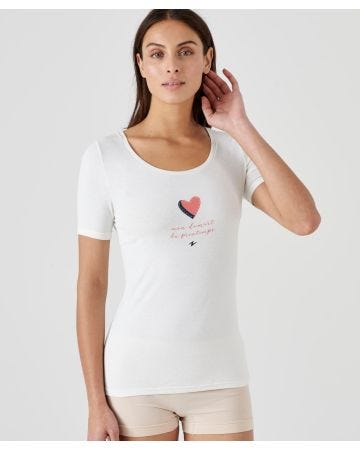 T-shirt manches courtes Thermolactyl Sensitive, Mon Damart du printemps