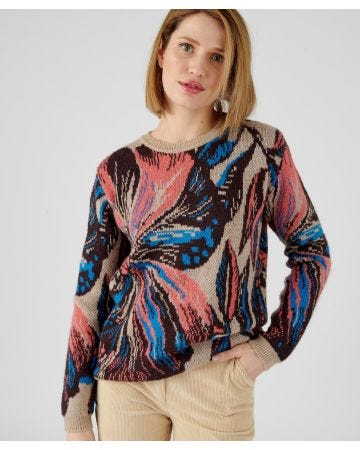 Pull jacquard