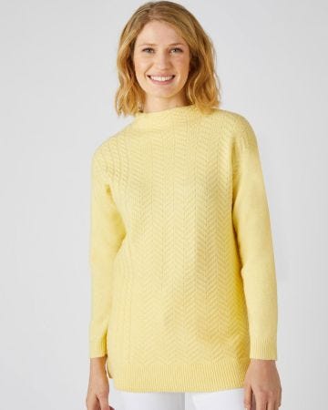 Pull-tunique jeu de maille chaud