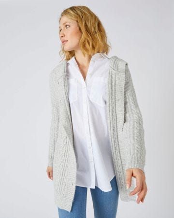 Gilet veste chaud à capuche Thermolactyl