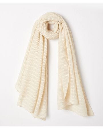 Foulard plissé permanent