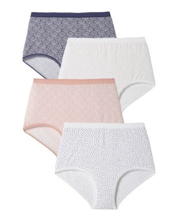Lot de 4 culottes maxi imprimées