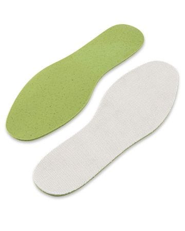 La paire de semelles 100% recyclées