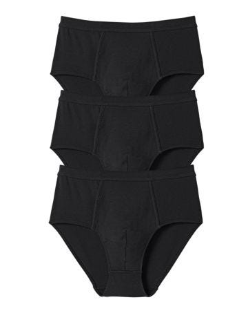 Lot de 3 slips ouverts devant homme