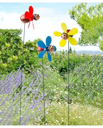 Moulin à vent de jardin