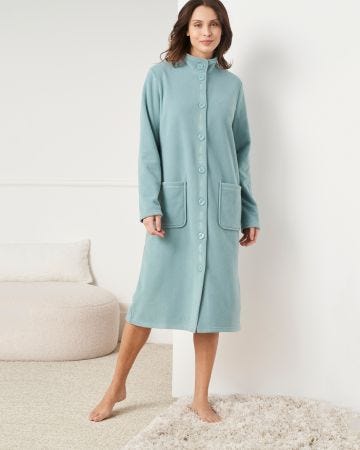 Robe de chambre maille polaire Thermolactyl, manches longues