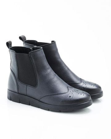 Boots bout fleuri