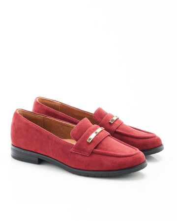 Mocassins barrette métallique
