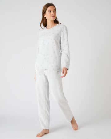 Pyjama maille toucher peluche