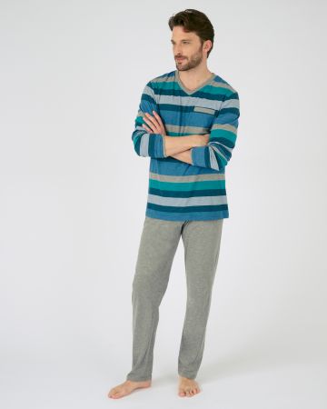 Pyjama rayé maille jersey