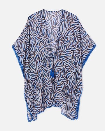 Caftan uni ou imprimé en voile