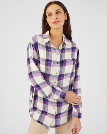 Chemise tunique fibres pure viscose Lenzing(TM) EcoVero(TM)