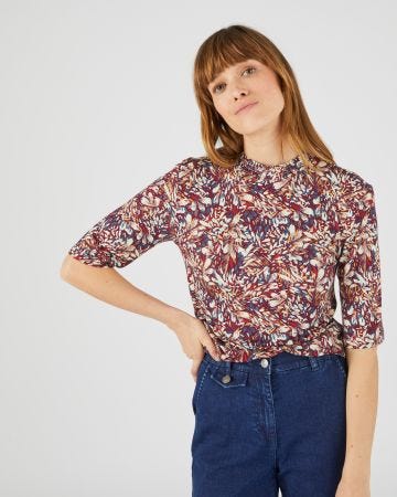 Tee-shirt viscose stretch