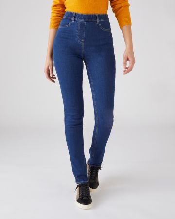 Jean enfilable gaine intégrée Perfect Fit by Damart