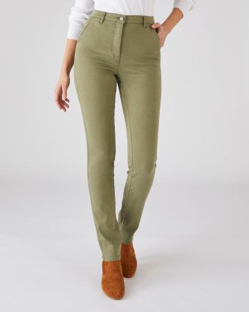 Pantalon fibres lyocell Tencel(TM) stretch