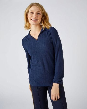 Tee-shirt maille pointelle Thermolactyl, manches longues
