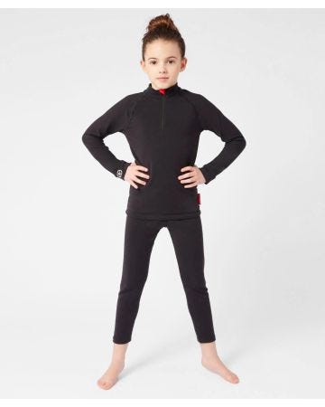 T-shirt col zippé Comfort Thermolactyl 4 enfant