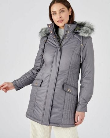 Parka à piqûres fantaisie Thermolactyl