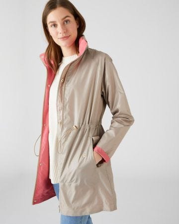 Parka réversible légère et déperlante