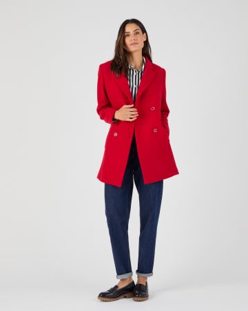 Manteau à base de laine Thermolactyl