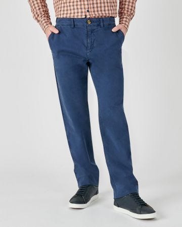 Pantalon chino toile épaisse chaude